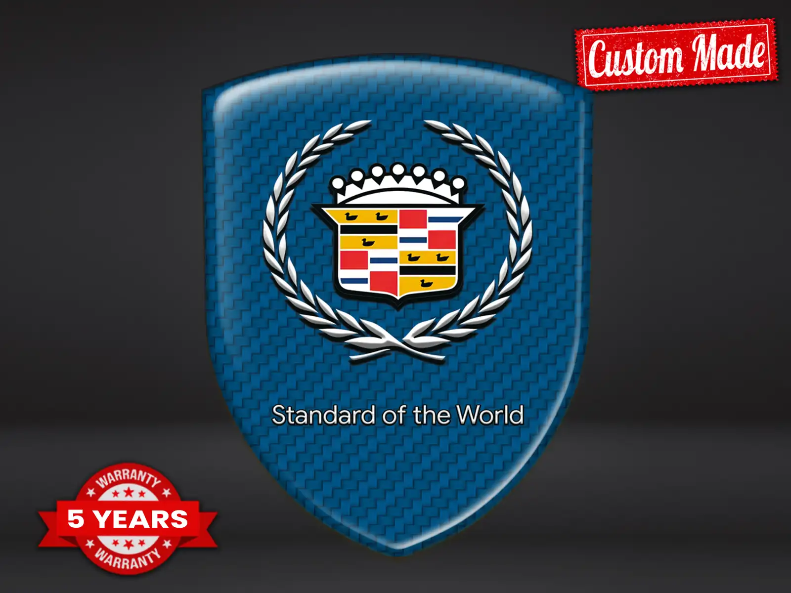 Cadillac Heckscheibensticker Stabil Minimal Design Auto ST